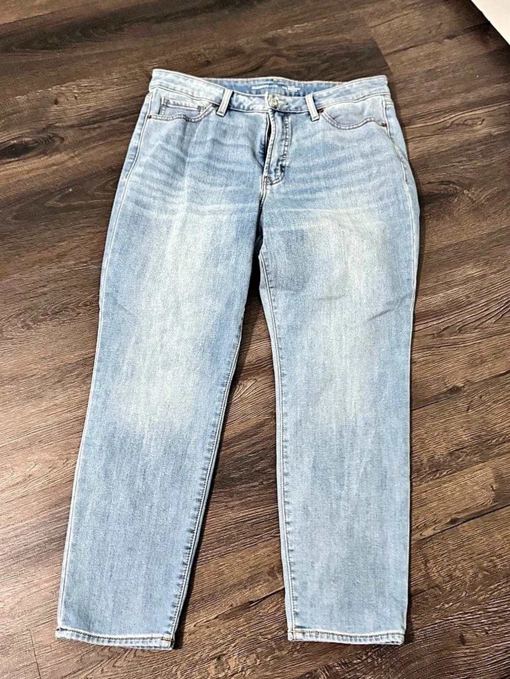 Old Navy O.G. Straight Leg Jeans Blue Waist 14